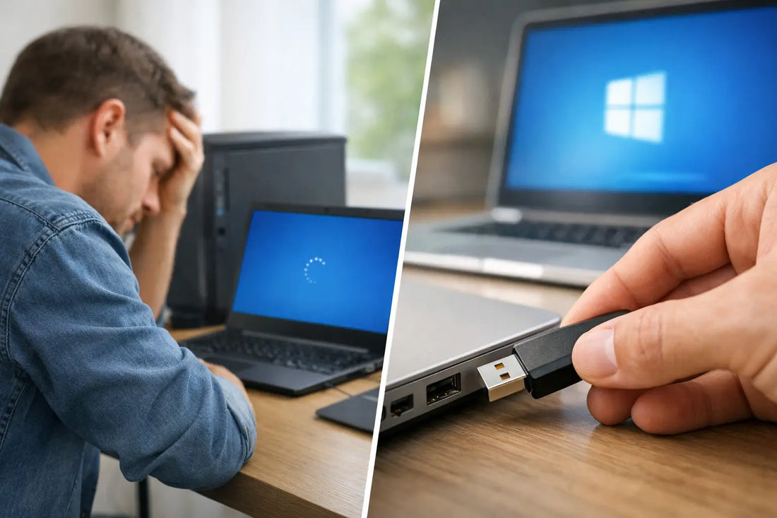 Ready to Use Windows USB for Fast PC Fixes