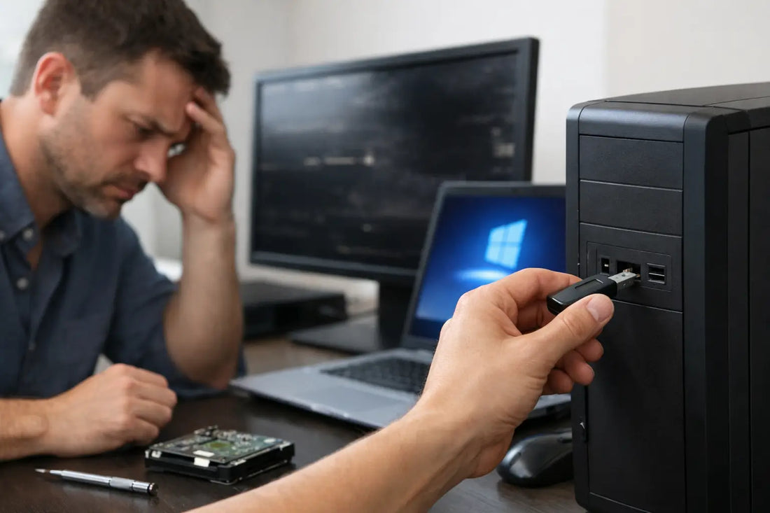How to Reinstall Windows on a Broken PC Fast