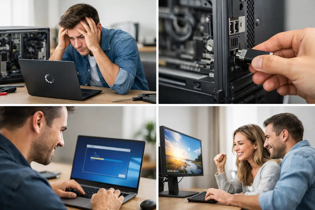 Physical Windows Install Media That Fixes PCs Fast