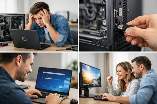 Physical Windows Install Media That Fixes PCs Fast