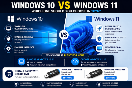 Windows 10 vs Windows 11: Which One Should You Choose in 2026?