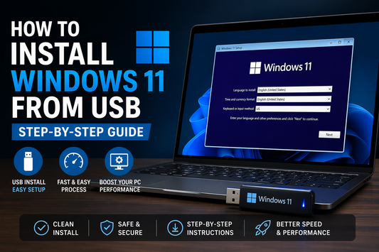 How to Install Windows 11 from USB (Step-by-Step Guide)