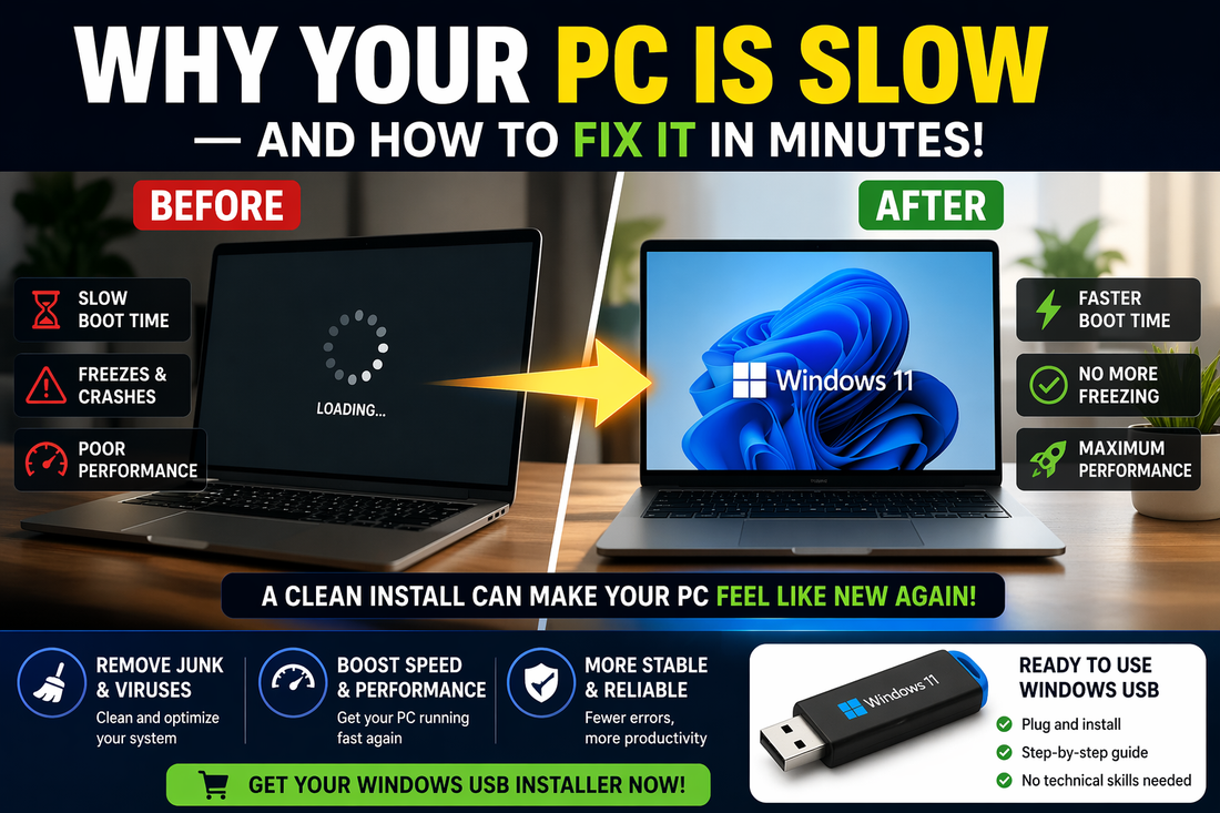 Why Your PC Is Slow (And How to Fix It in Minutes)