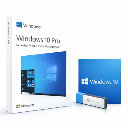 Windows 10 Pro USB bootable installation drive ready to install